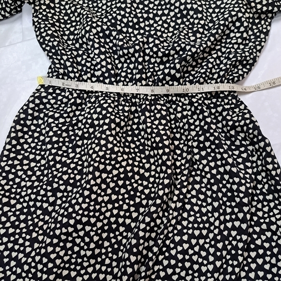 J. Crew Mercantile Tulip Hem Heart Print Dress - Picture 9 of 11